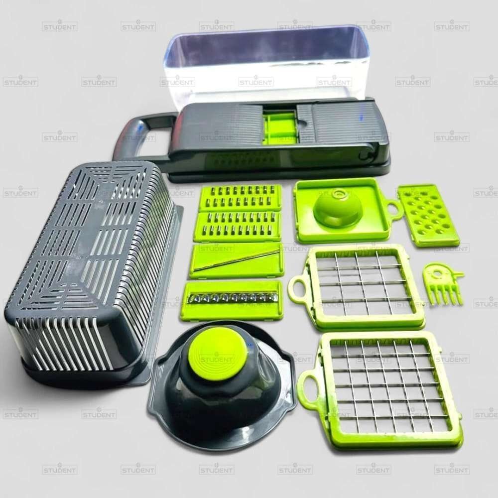 GearUP VC14 Premium 14-in-1 Vegetable and Fruits Multifuction Cutting Slicer Kitchen Tools - Image 2