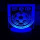 Acrylic Multicolor Night Lamp (Bangladesh Football Federation)
