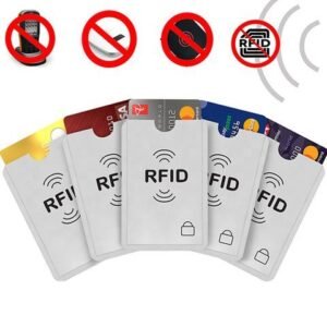 Anti RFID Card Holder NFC Blocking Reader Case Protection Aluminium